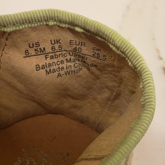 Franco Sarto Women's  Fabric Sequence Green/white Size 8.5M - Picture 3 of 7